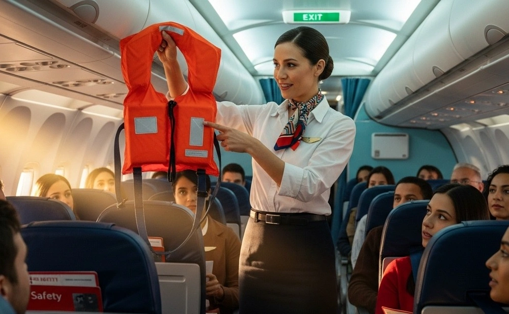 Pay Attention When The Crew Gives Safety Instructions