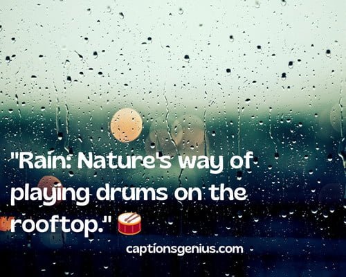 Best Rain Captions For Instagram Monsoon Moments