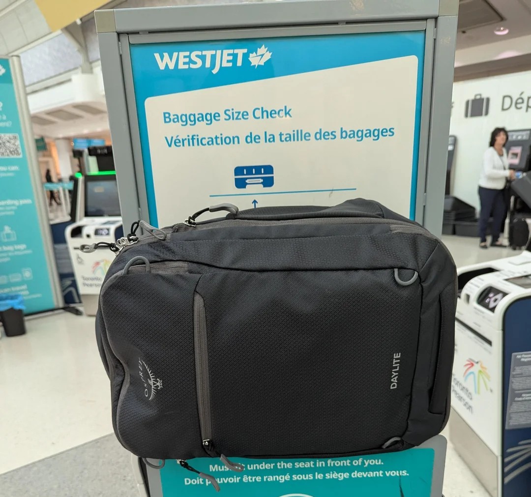 Personal Item Dimensions and Under-Seat Clearance