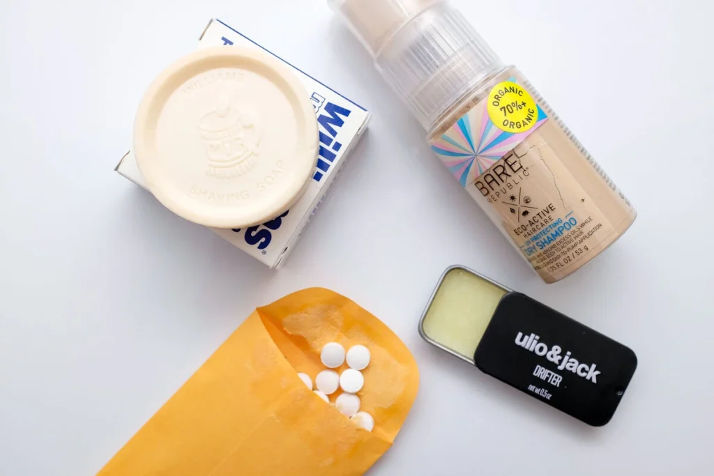 Replace Liquid Toiletries With Solid Products
