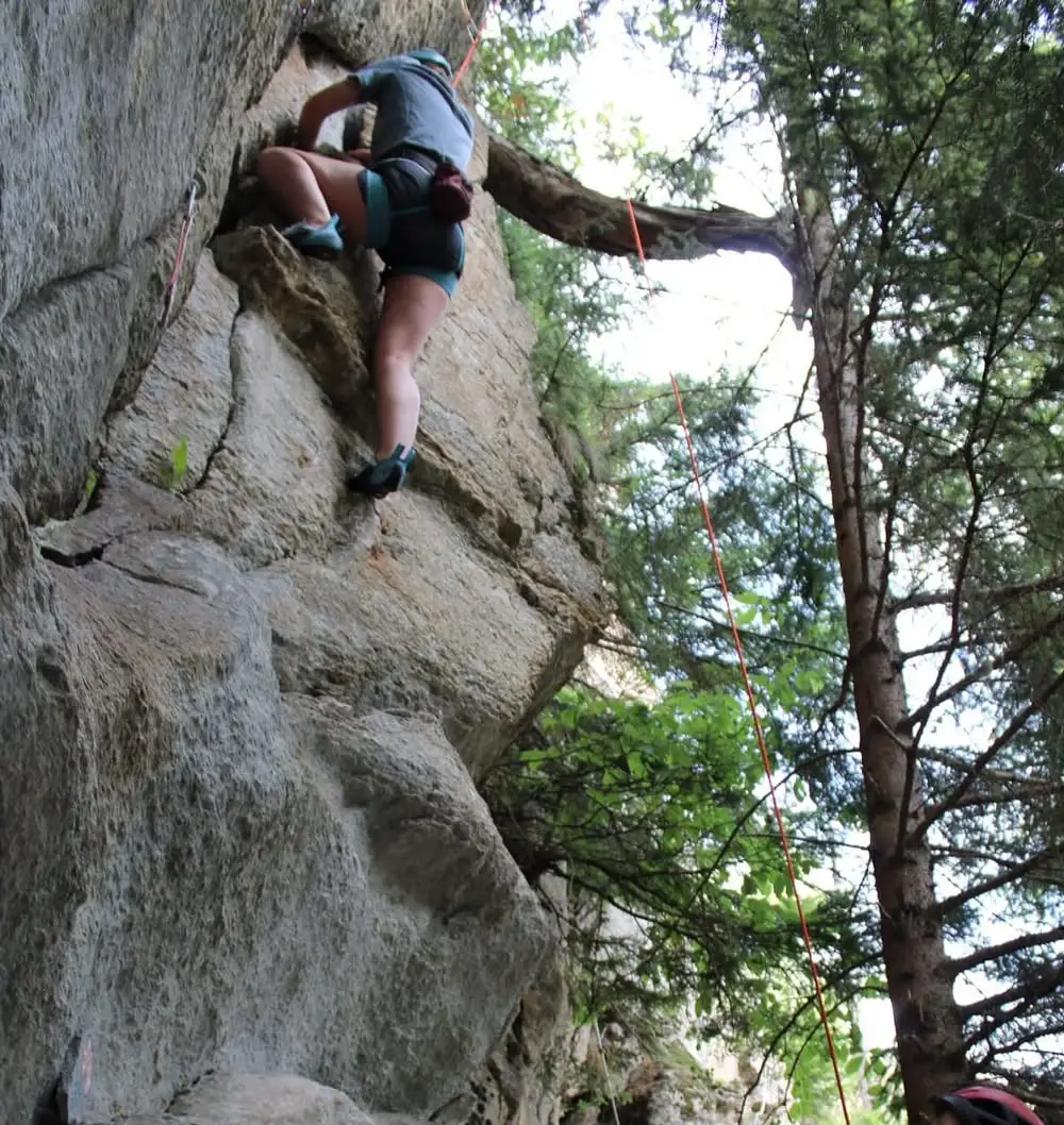Rock Climbing and Bouldering