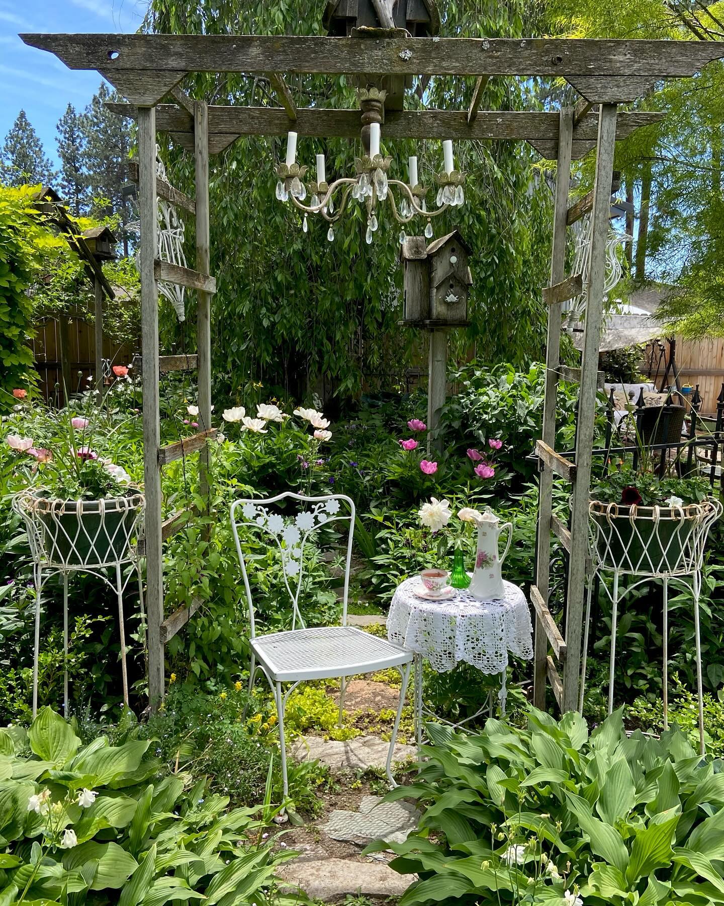 Romantic Garden Pergola Romantic Garden Pergola