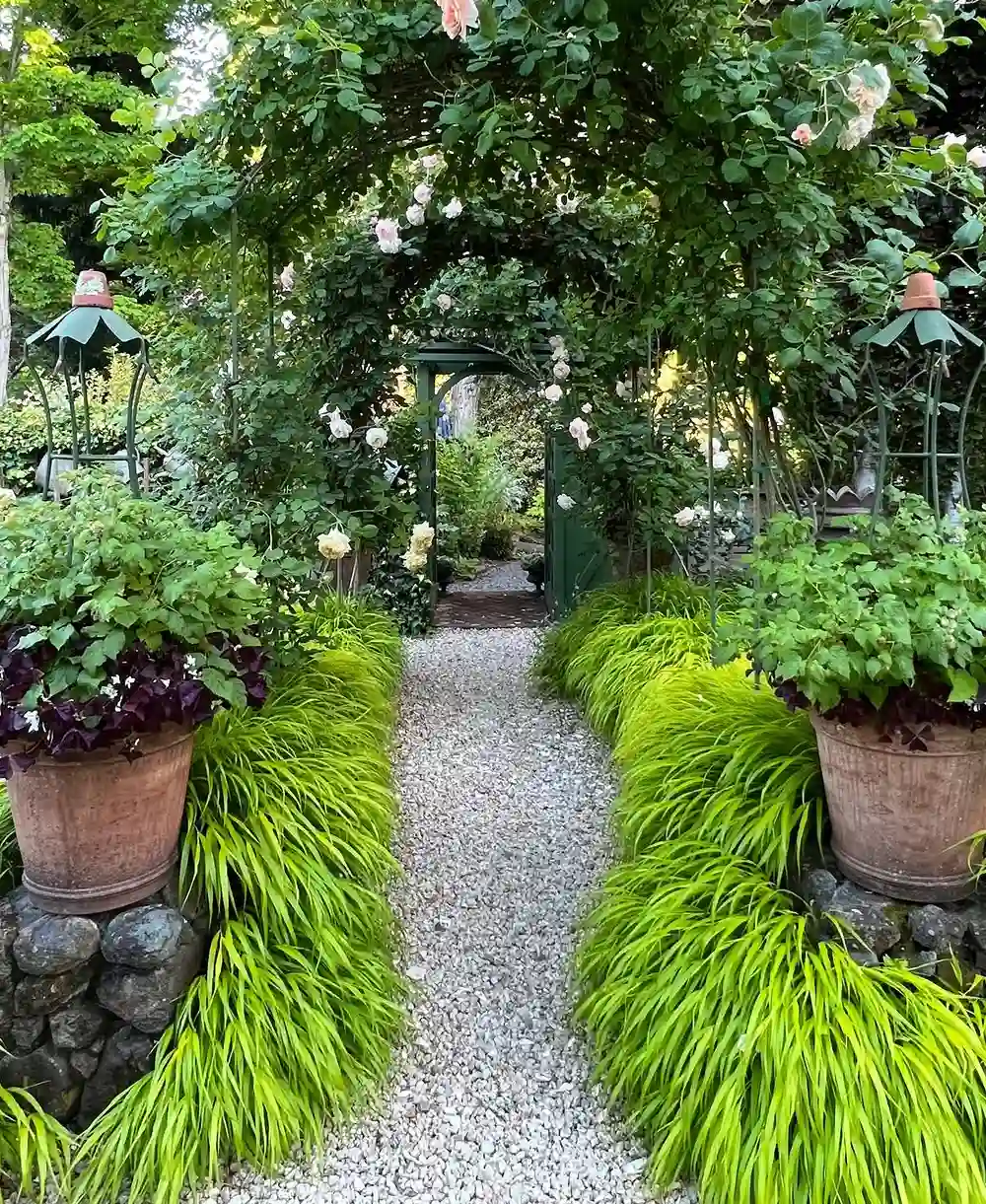 Rose Arbor Gravel Walk