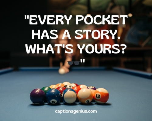 300 Best Pool Table Captions For Instagram Perfect Shots