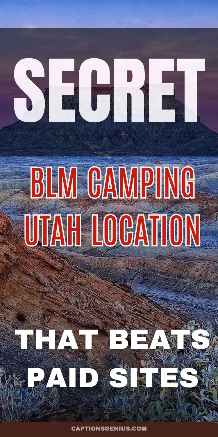 Secret BLM Camping Utah Location That Beats Paid Sites