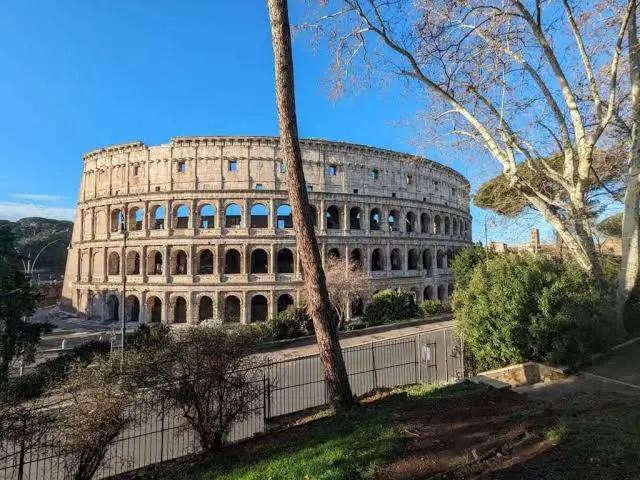 See the Colosseum From Colle Oppio Park