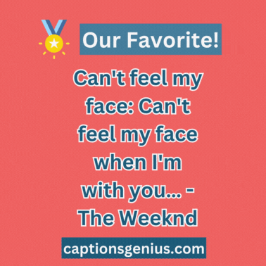 Song Lyrics For Instagram Captions - GIF.