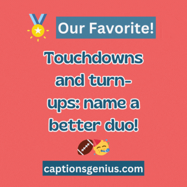 Tailgate Captions for Instagram - GIF.
