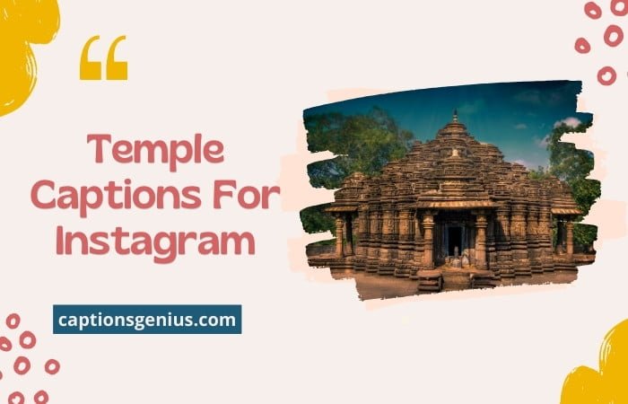 temple travel captions for instagram