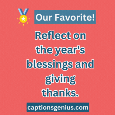 Thanksgiving Captions For Instagram - GIF.