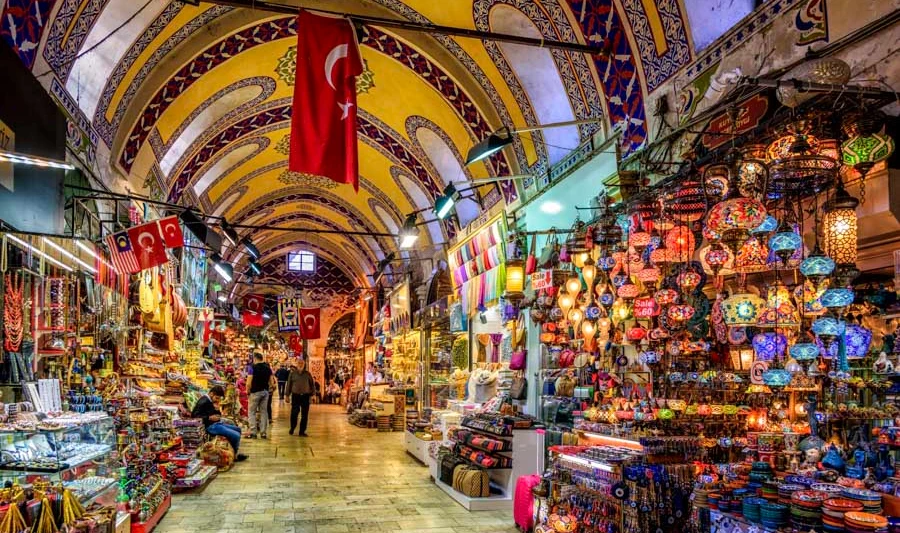 The Grand Bazaar The Grand Bazaar (Istanbul, Turkey)