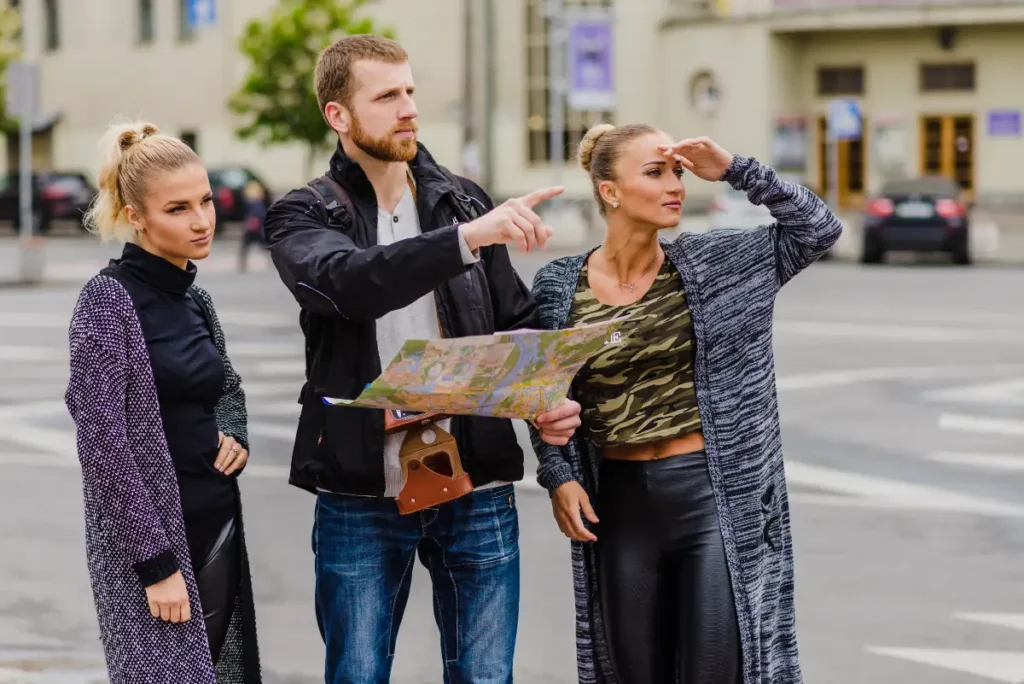 The Helpful Stranger Distraction