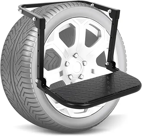 Tire-Mounted Camping Surface