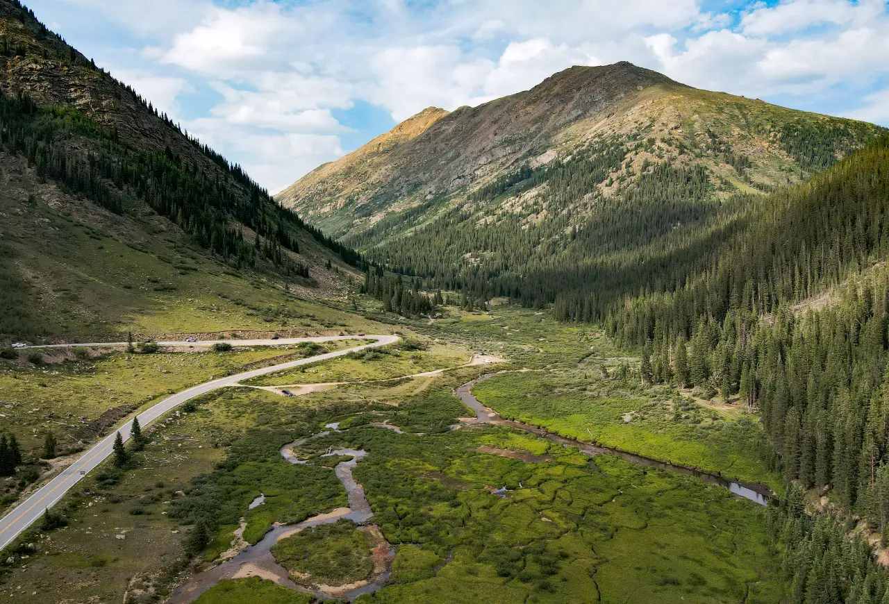 Trail Ridge Road Takes You Above the Trees in Colorado Trail Ridge Road Takes You Above the Trees in Colorado