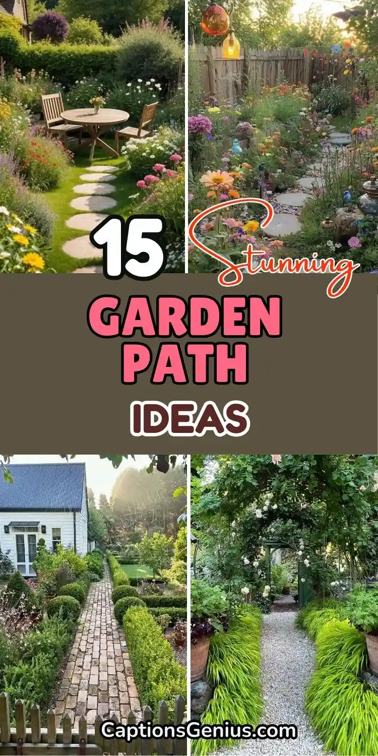 Transform Your Garden with These 15 Stunning Garden Path Ideas