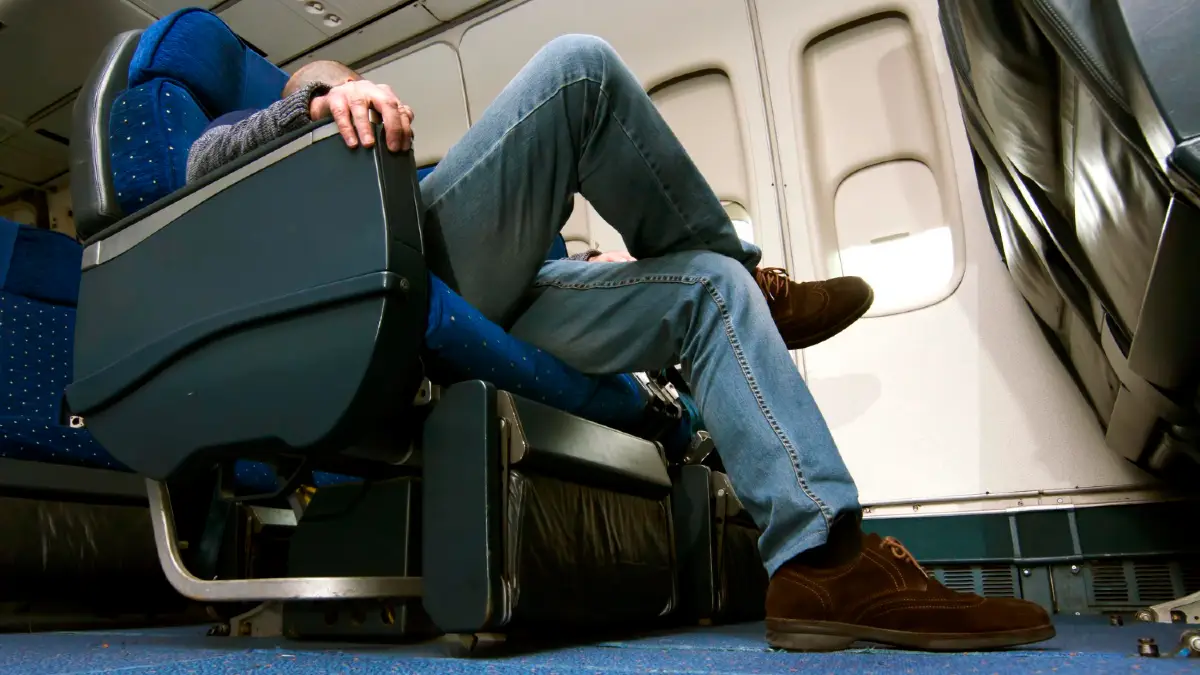 Use the Carry-On Footrest Technique for Better Circulation
