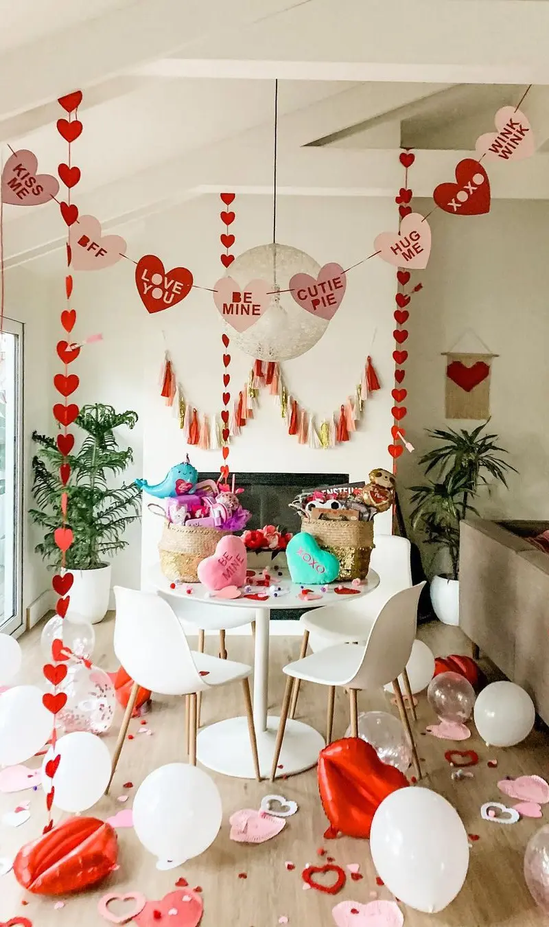 galentine's Day Party Setup - Best Galentine's Party Decor Ideas