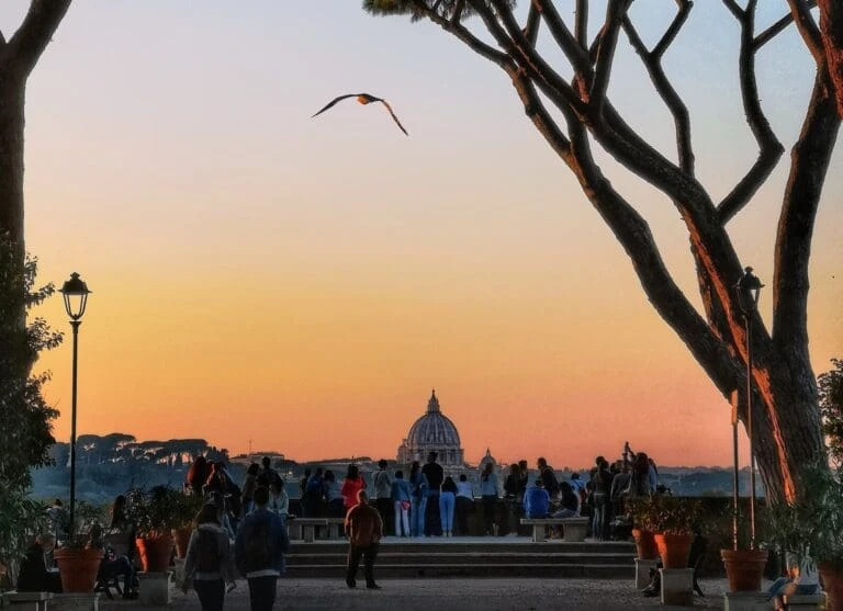 Watch the Sunset From the Orange Garden