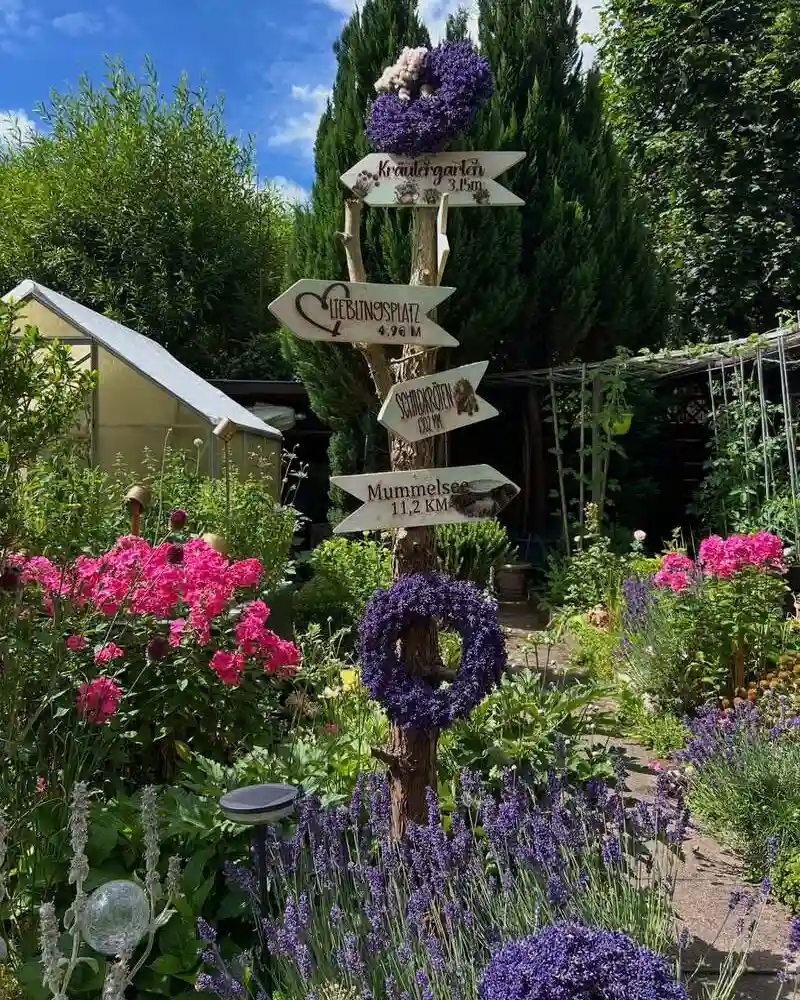 Whimsical Signpost Marker