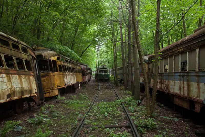 Windber Trolley Graveyard