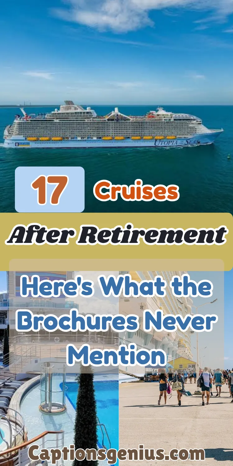 I Took 17 Cruises After Retiring; Here's What the Brochures Never Mention