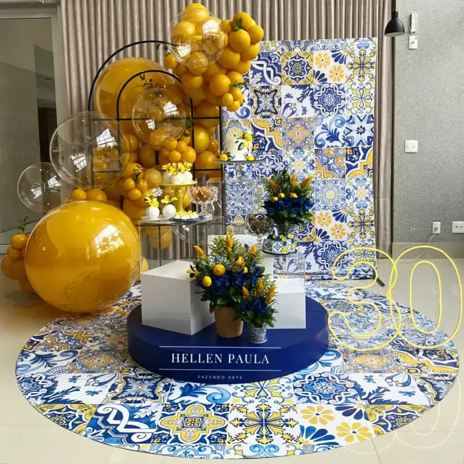 Modern Lemonade Dessert Bar