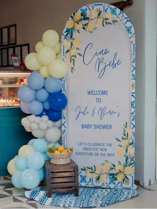 Ciao Bebe Welcome Sign