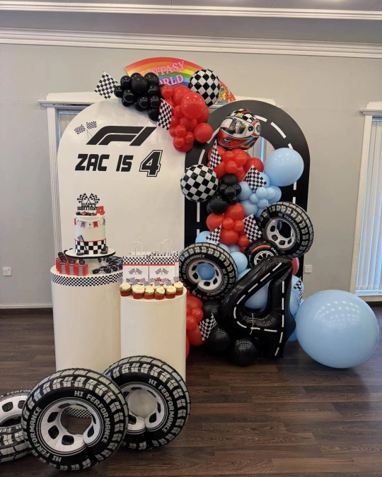 Zac’s Fourth Lap Celebration