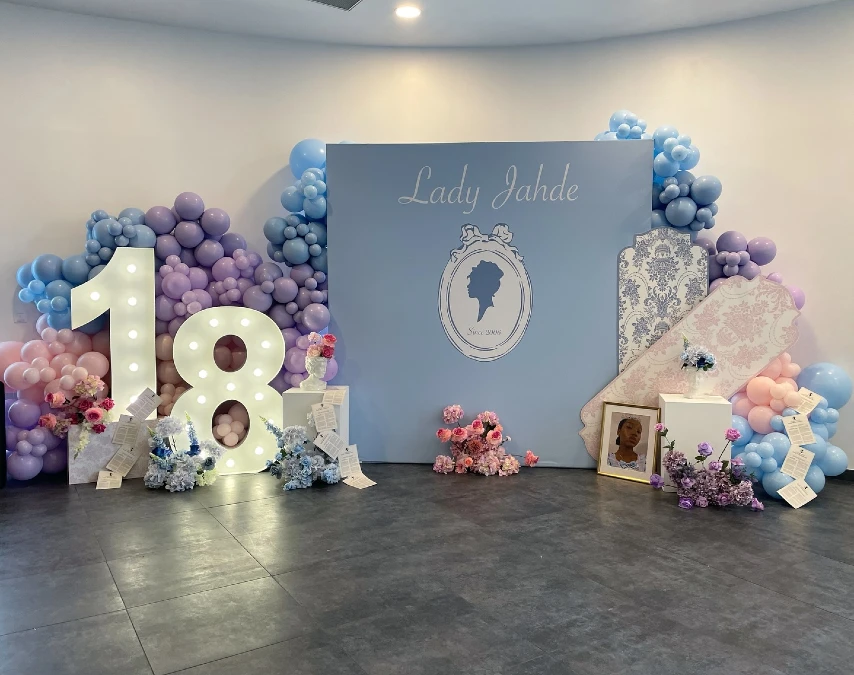 Royal Silhouette Backdrop