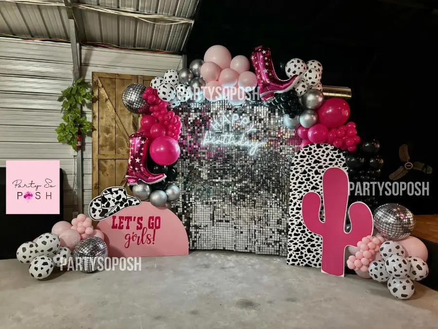 Shimmering Sequin Wall Backdrop