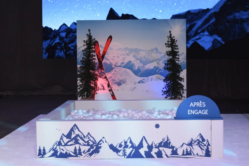 Giant Ball Pit Snowbank