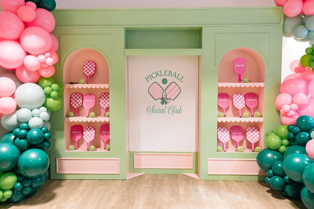 Social Club Equipment Wall