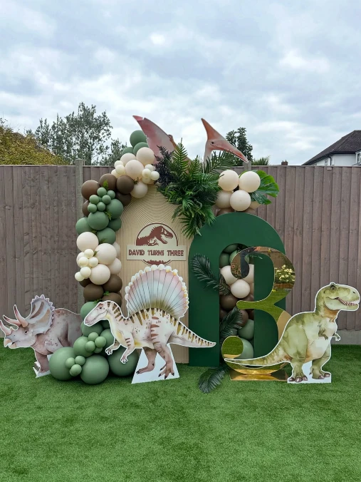 Dinosaur Outdoor Backdrop