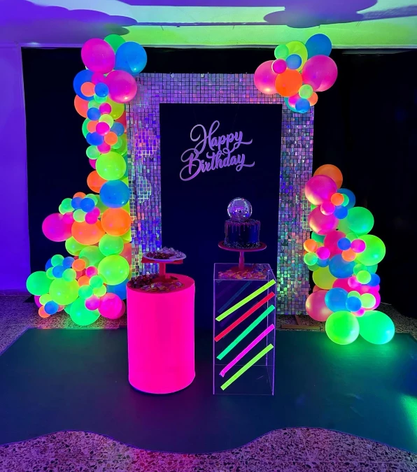 Electric Neon Birthday