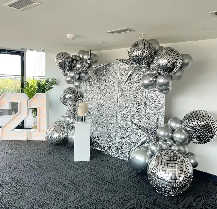 Metallic Disco Lounge