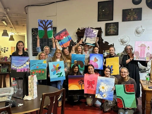 Diverse Art School Showcase