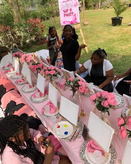 Outdoor Floral Birthday Banquet