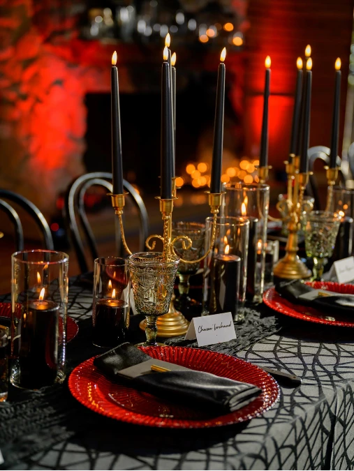 Gothic Candelabra Table
