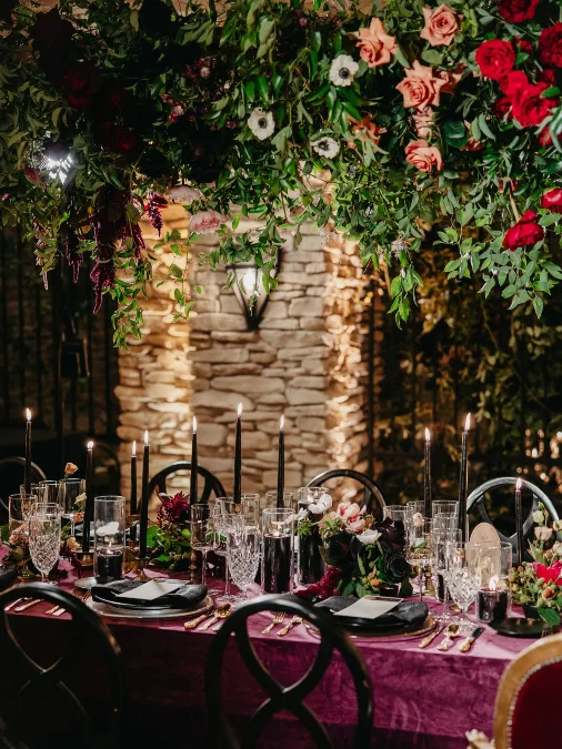 Floral Overhang Feast