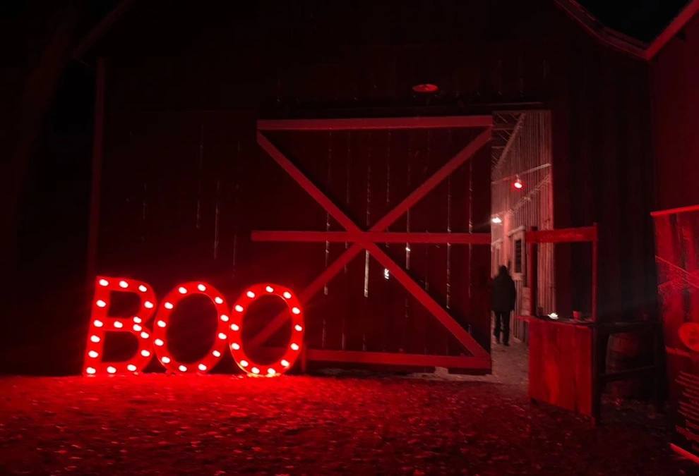  Haunted Barn Entrance