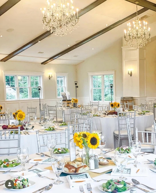 Radiant Sunlit Ballroom