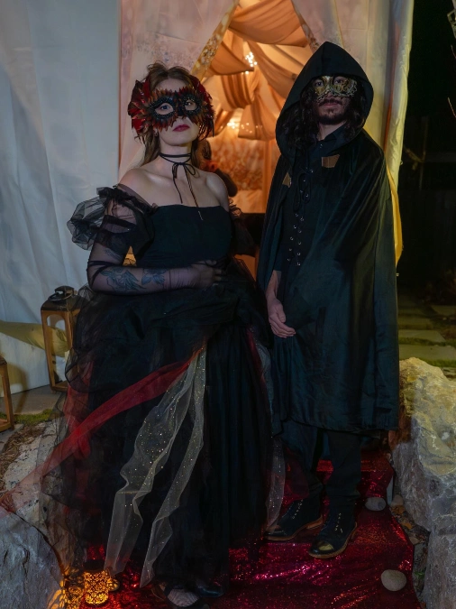 Cloaked Guest Arrival