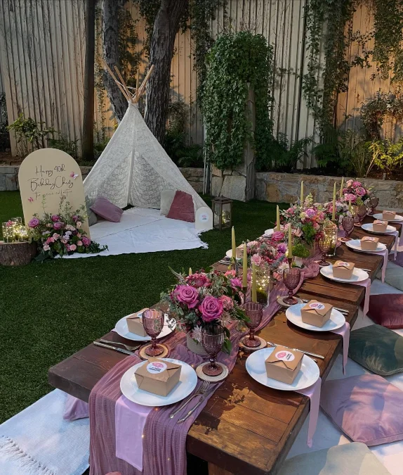 Lace Teepee Celebration