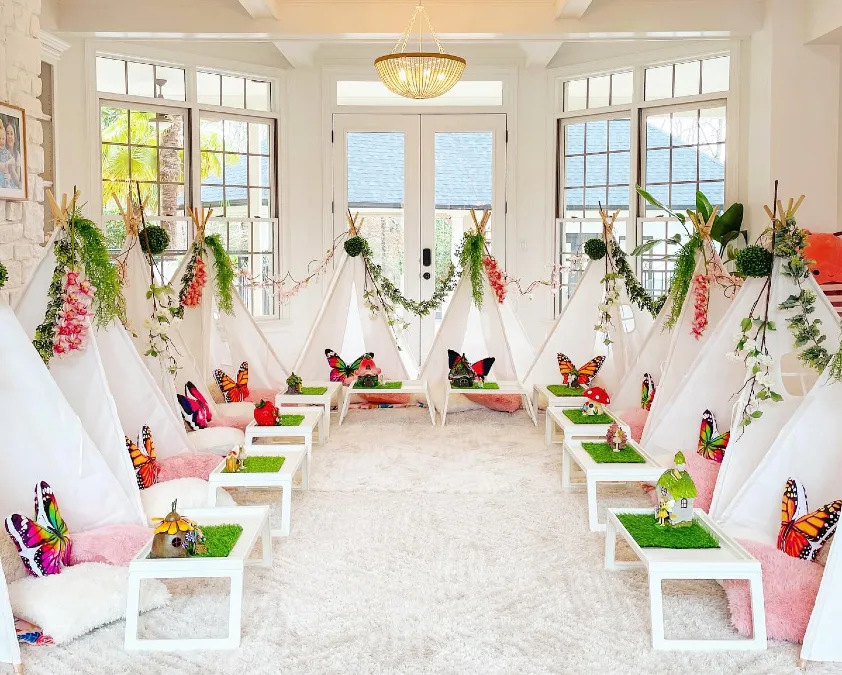 Whimsical Butterfly Conservatory