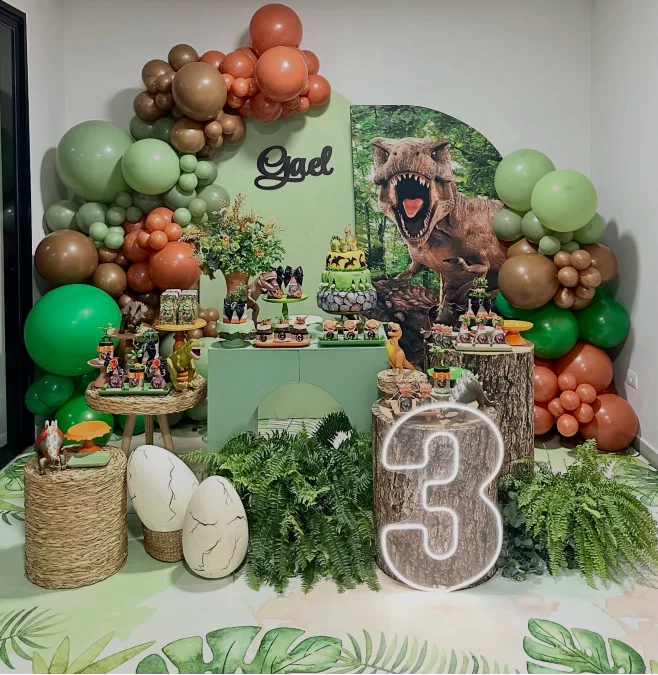 Prehistoric Dessert Table