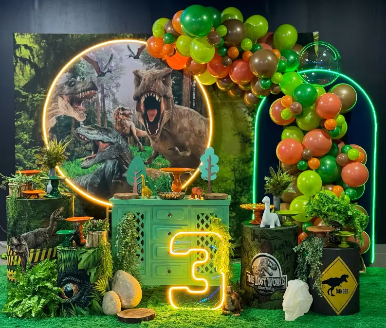 Lost World Neon Display