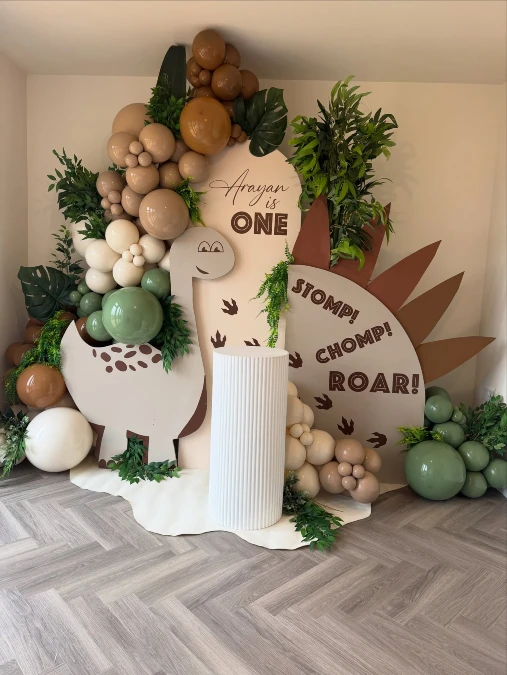 Stomp Chomp Roar Backdrop