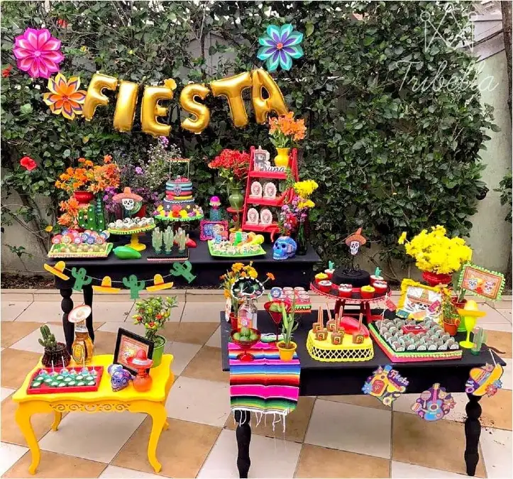 Garden Fiesta Dessert Spread