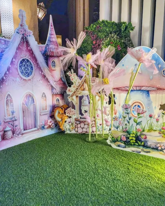  Whimsical Village Cutouts