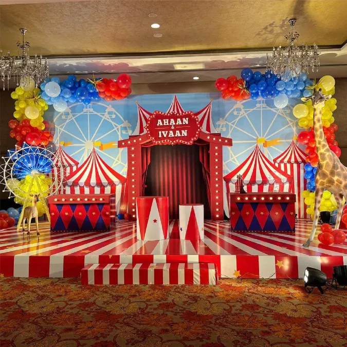Grand Indoor Carnival Stage